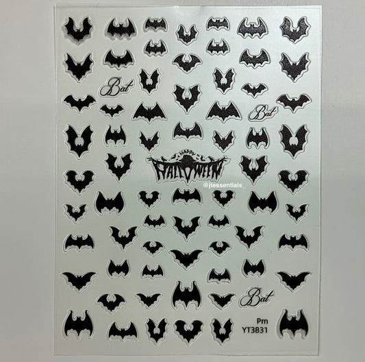 Halloween Black- Nail sticker - JTessentials