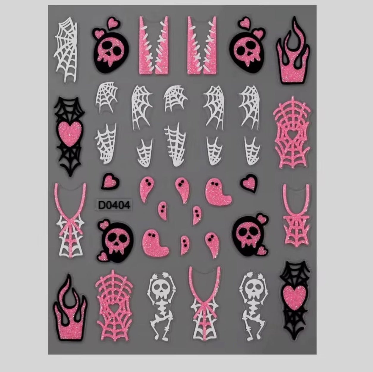 Halloween pink sticker -D0404 - JTessentials