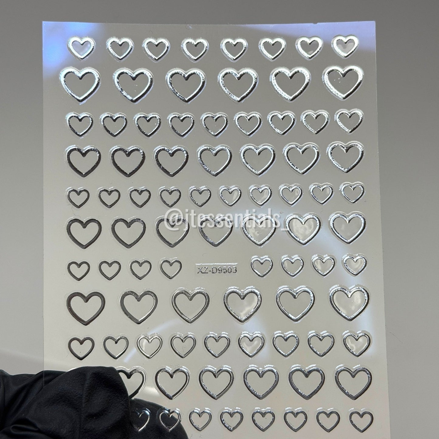 Heart Nail Stickers - 503 - JTessentials