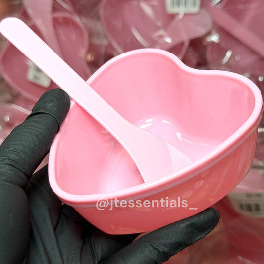 Heart Pedicure Bowl – Nail & Spa Mixing Dish - JTessentials