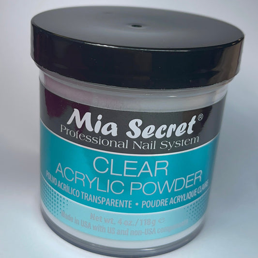 Clear Acrylic Powder Mia secret