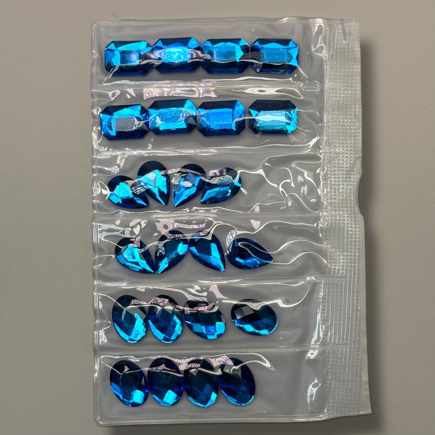 Jumbo Crystal Glass Flatback Rhinestones – Nail Art Decoration Charms - JTessentials