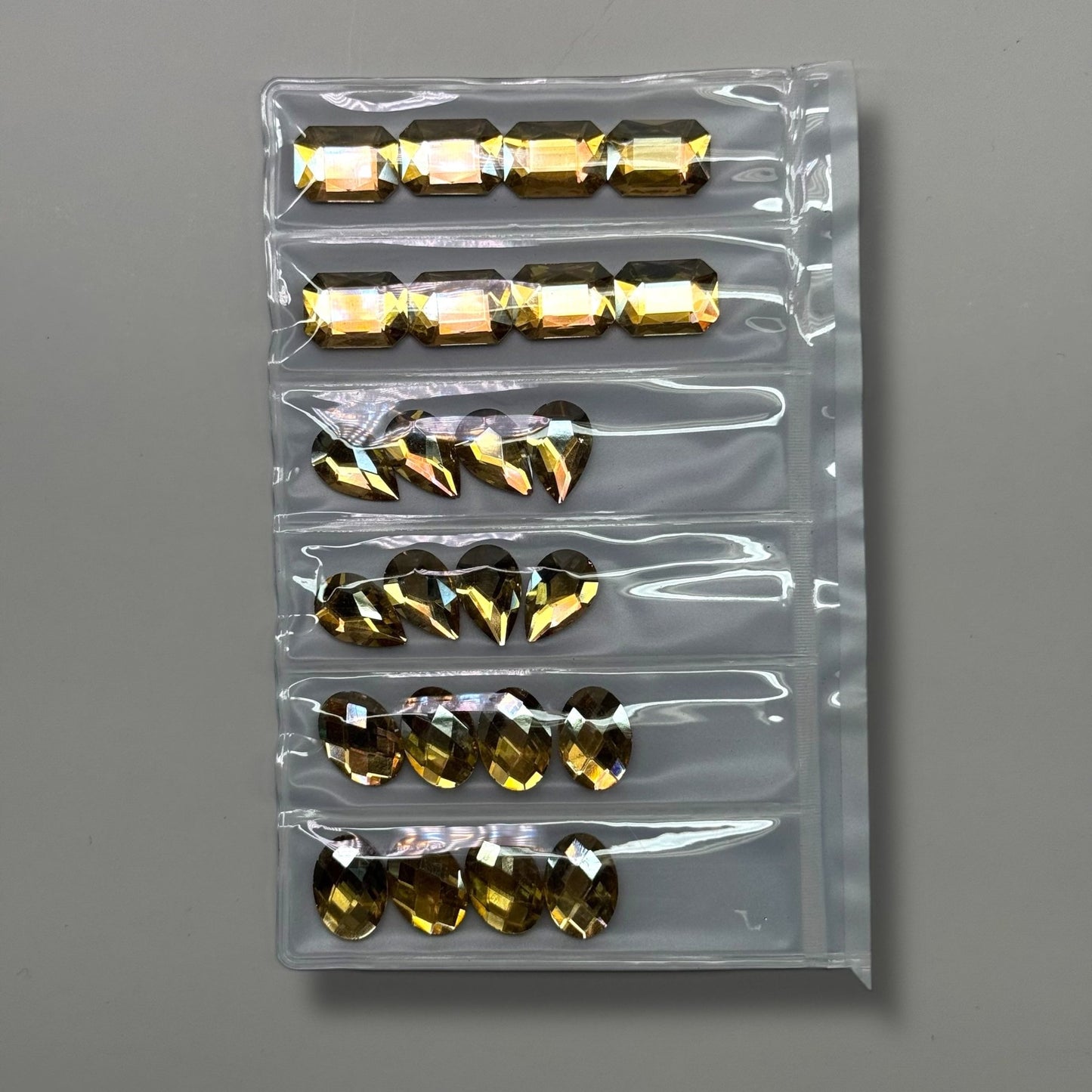 Jumbo Crystal Glass Flatback Rhinestones – Nail Art Decoration Charms - JTessentials