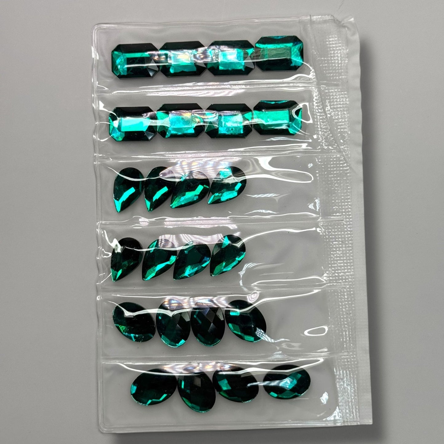 Jumbo Crystal Glass Flatback Rhinestones – Nail Art Decoration Charms - JTessentials