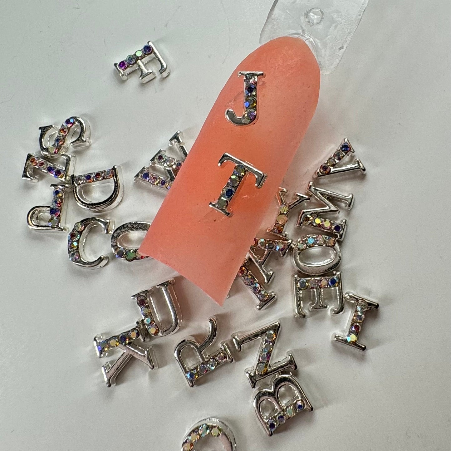 LETTER Nail Charms - High - Quality Alphabet Nail Decorations - JTessentials