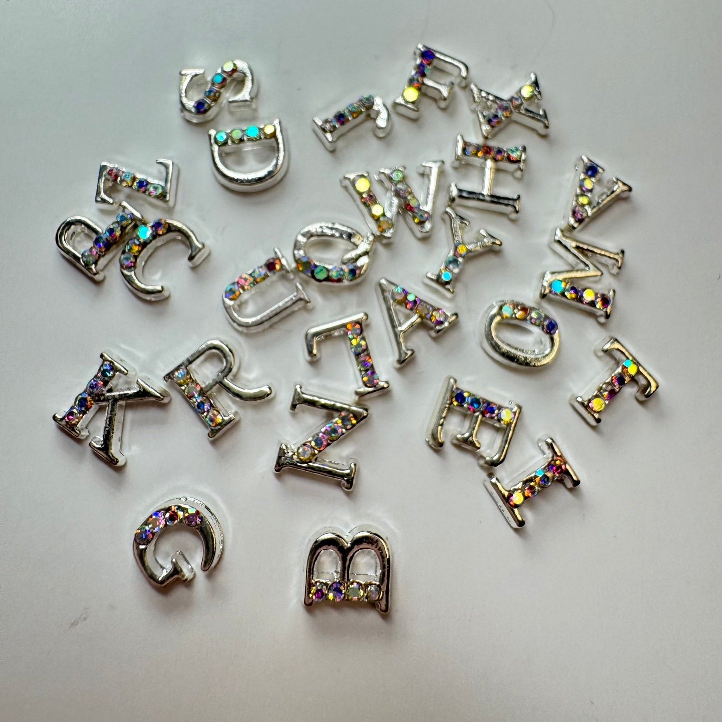LETTER Nail Charms - High - Quality Alphabet Nail Decorations - JTessentials