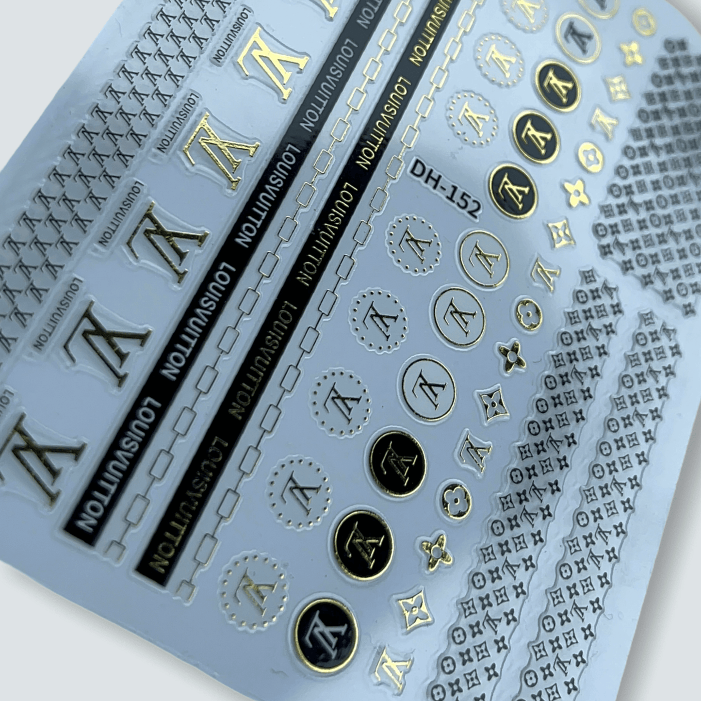 Louie Gold & Black sticker DH - 152 - JTessentials