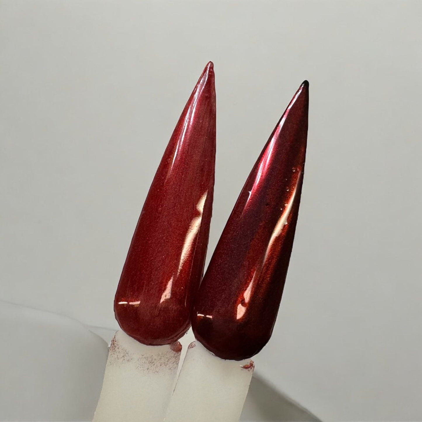 LS - 06 Burnt Red Chrome Pigment - Bold Metallic Nail Art Effect - JTessentials