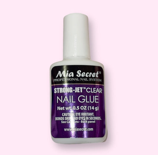 Mia Secret Brush - On Strong Jet Nail Glue – Professional Nail Adhesive - JTessentials