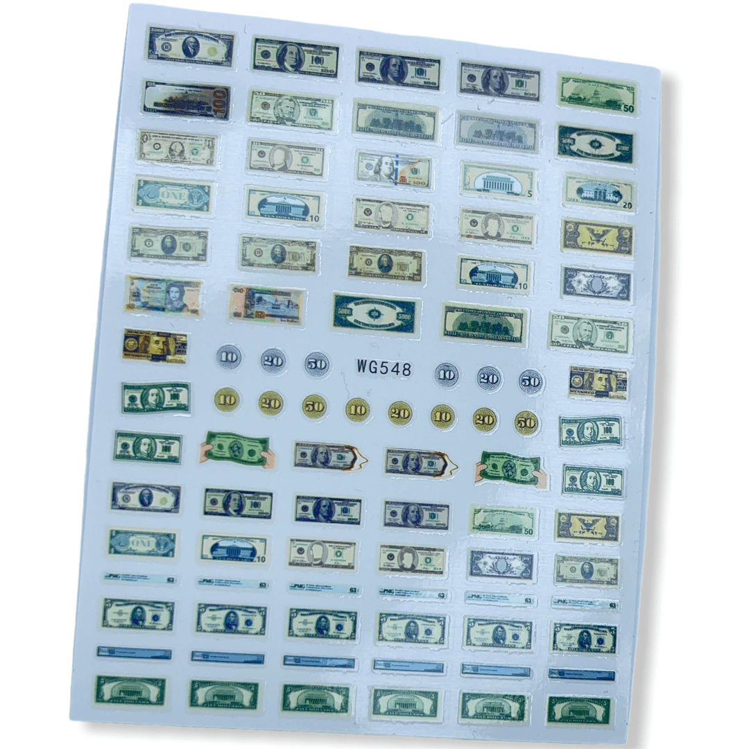 Money bills sticker WG548 - JTessentials