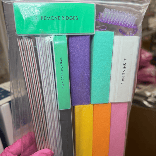 Nail Buffer & File Set – 10PCS Professional Nail Prep Kit - JTessentials