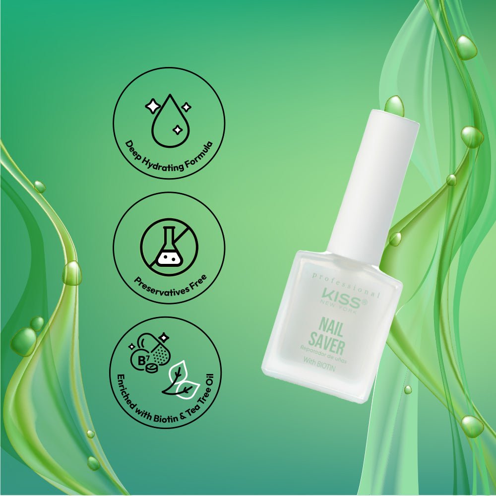 Nail Saver with Biotin Renewal – Strengthening Nail Treatment KISS Professional - JTessentials