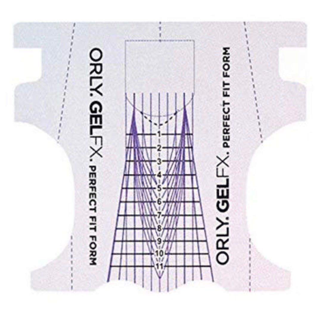 ORLY GEL•FX PERFECT FIT NAIL FORMS 22 pcs - JTessentials