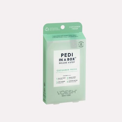 Pedi in a Box – Deluxe 4 - Step Spa Pedicure Kit | Exfoliate, Nourish, Hydrate & Glow - JTessentials
