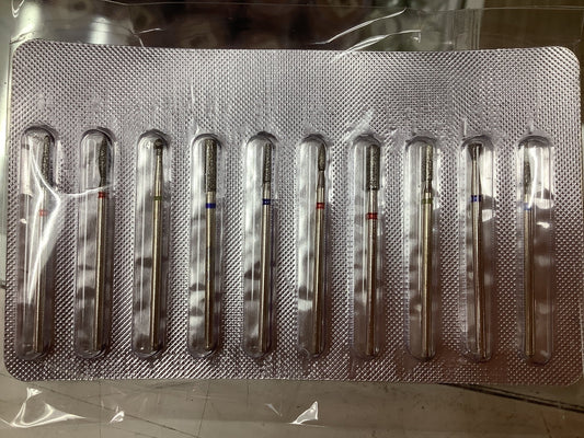 Professional Nail Drill Bit Set – 10pcs (Mixed Shapes) - 02 - JTessentials