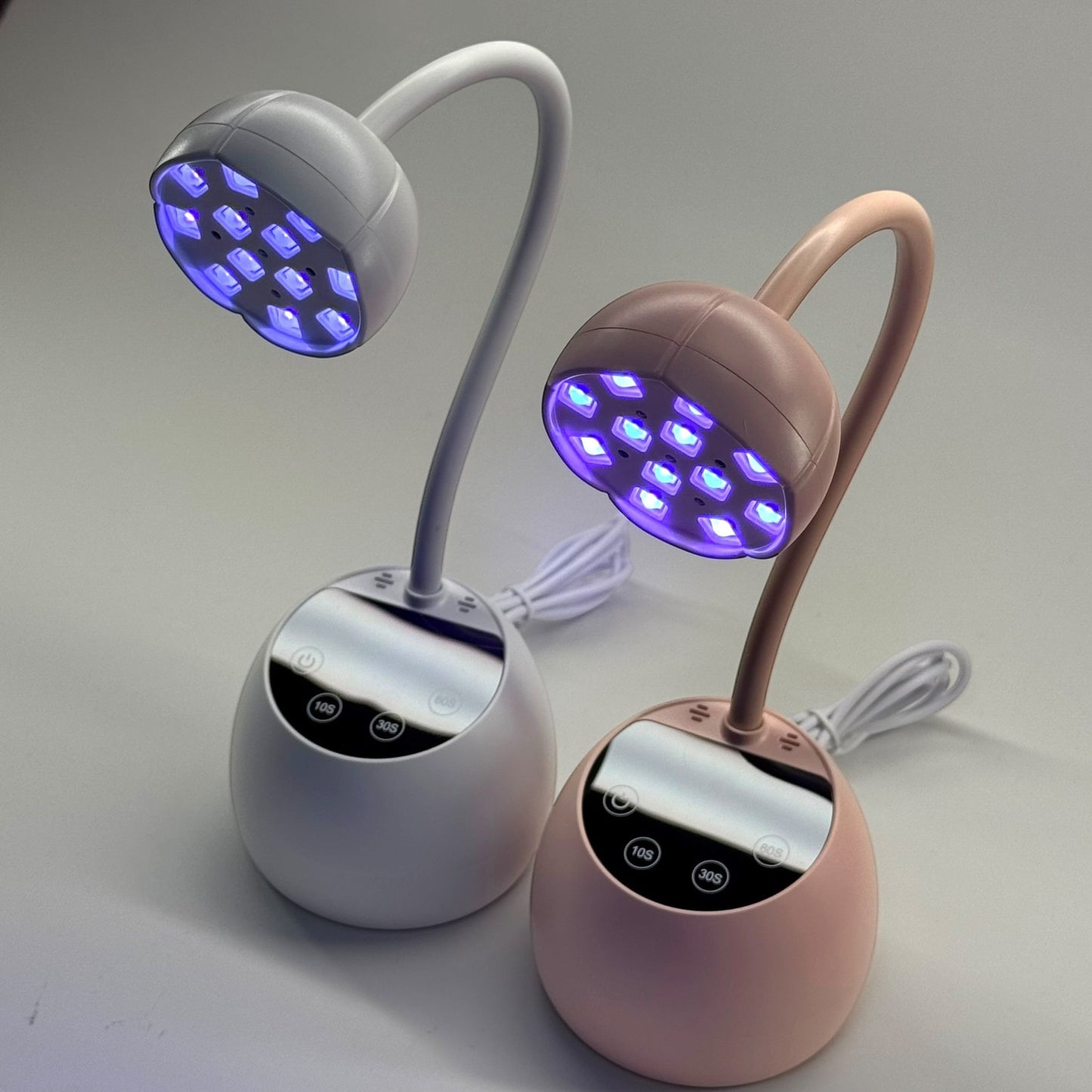 Rechargeable Nail UV Lamp with Sensor – LED Gel Curing Lamp for Nail Extensions 36W - JTessentials