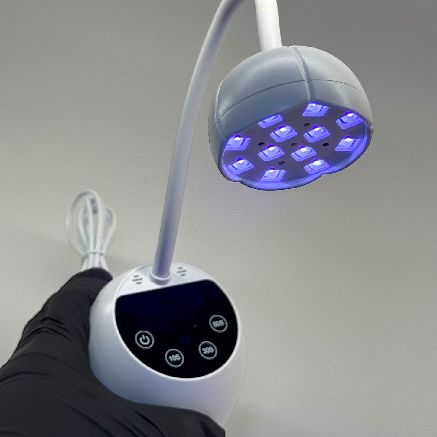 Rechargeable Nail UV Lamp with Sensor – LED Gel Curing Lamp for Nail Extensions 36W - JTessentials
