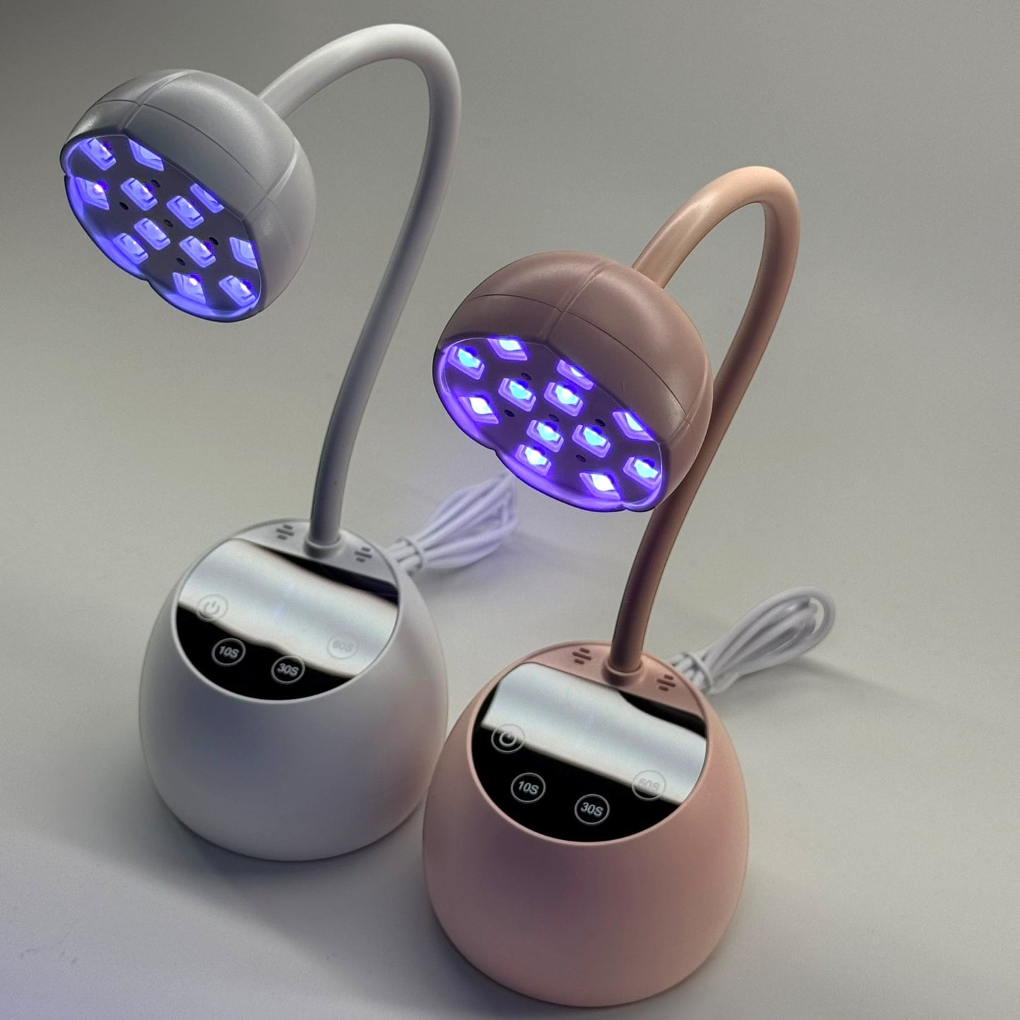 Rechargeable Nail UV Lamp with Sensor – LED Gel Curing Lamp for Nail Extensions 36W - JTessentials
