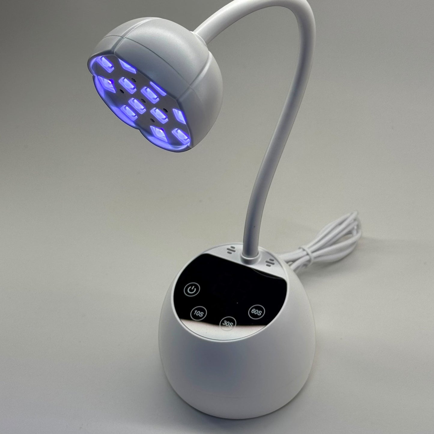 Rechargeable Nail UV Lamp with Sensor – LED Gel Curing Lamp for Nail Extensions 36W - JTessentials