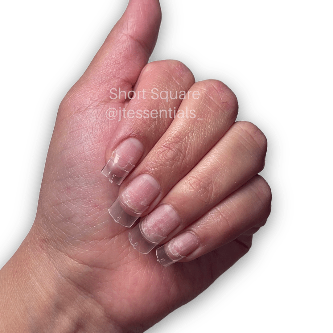 Short Square Nail tips - JTessentials