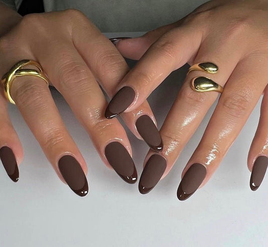 Spiced Brown 053 – DC Gel Polish Duo | Long - Lasting, Rich Autumn Brown - JTessentials