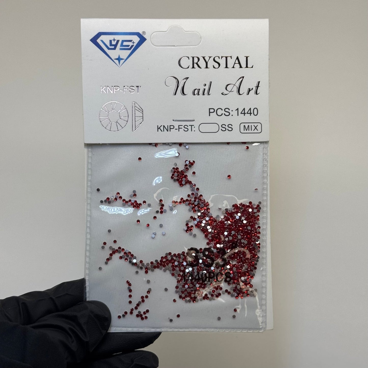 Ss3 - Red rhinestone 1440 pcs - JTessentials