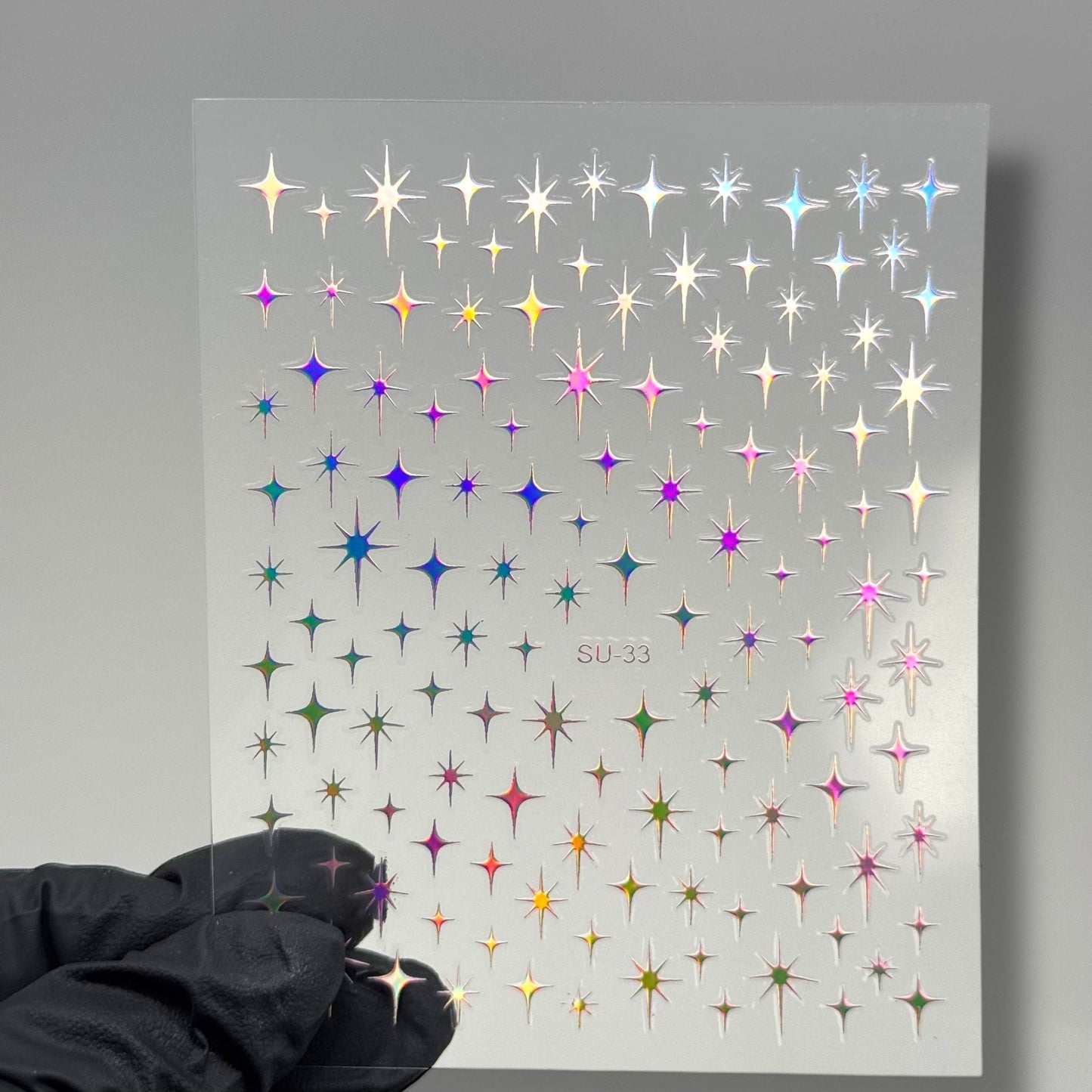 Star Nail Art Stickers – Celestial Design Sheet SU - 33 for Nail Decoration - JTessentials