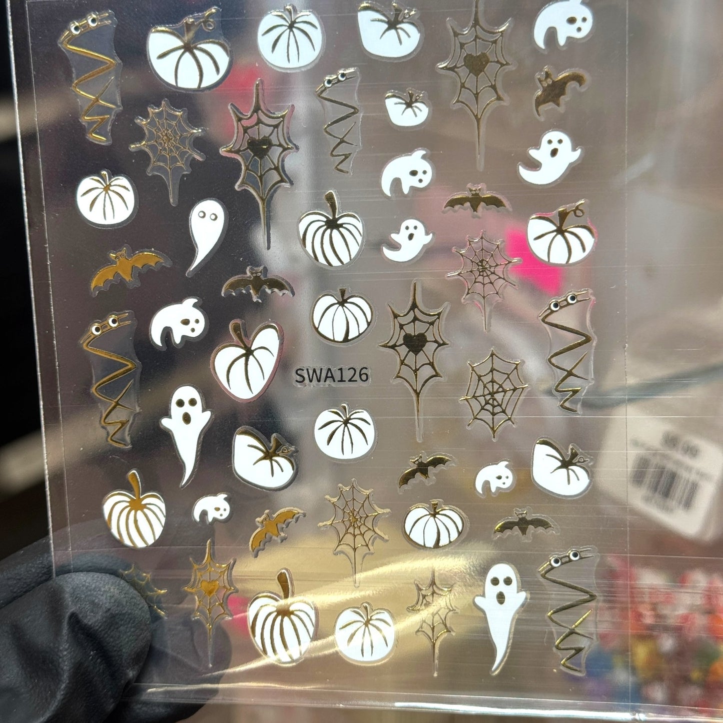 SWA126 - pumpkin sticker - JTessentials