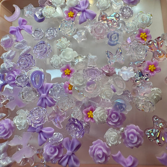 006•Kawaii Nail Charm Mix - Cute & Playful Nail Art Decorations - JTessentials