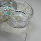 01 Iridescent Crystal Dappen Dish – Elegant Acrylic Liquid Container for Nail Techs - JTessentials