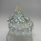 02 Iridescent Crystal Dappen Dish – Elegant Acrylic Liquid Container for Nail Techs - JTessentials