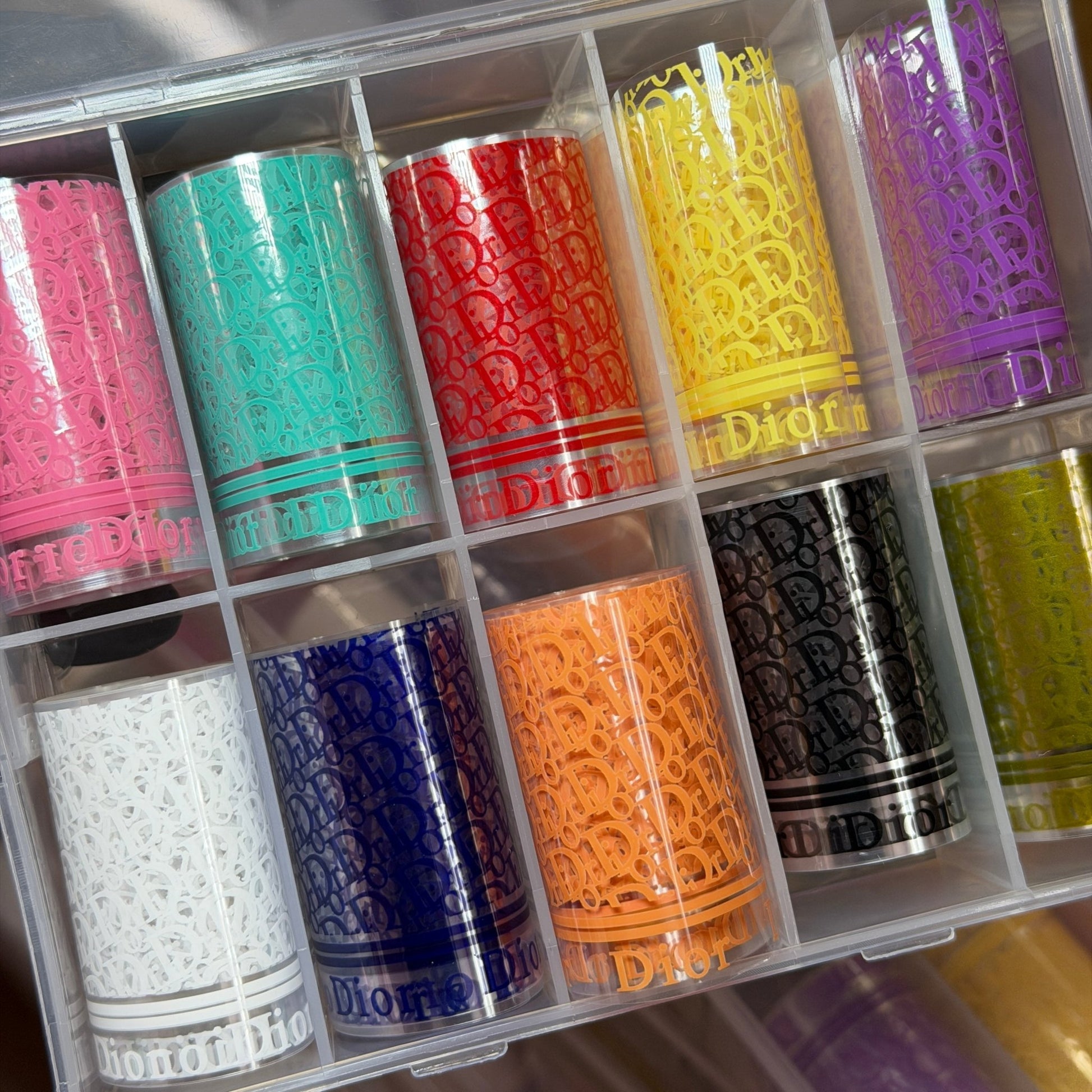 03 Lux nail foil box - 10 pcs - JTessentials