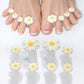 04 DAISY Toe Separator with 3D Fun Nail Designs - Style Toe Spacers for Pedicures and Nail Art - JTessentials