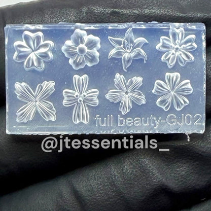 04 Flower silicone mold - JTessentials