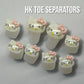 05 Hello kitty - Toe Separator with 3D Fun Nail Designs - Style Toe Spacers for Pedicures and Nail Art - JTessentials