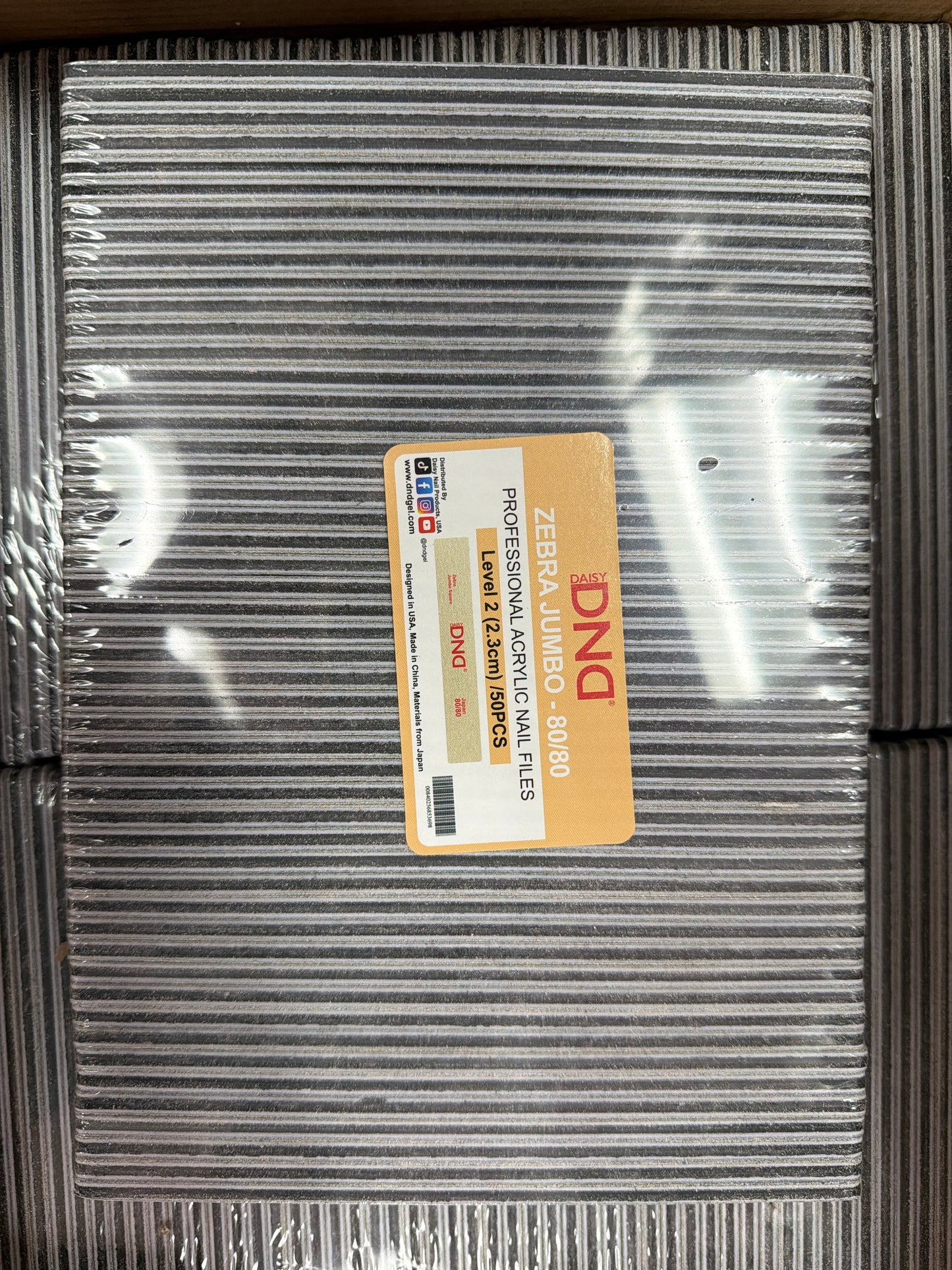 DND- Jumbo zebra 80/80 50 pcs