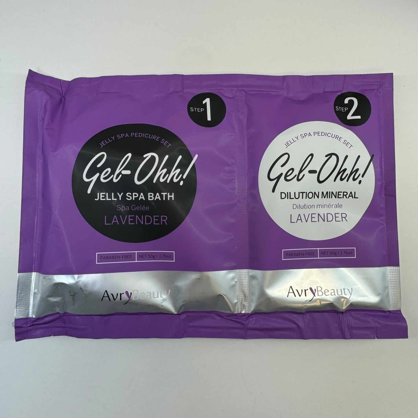 AvryBeauty Gel-Ohh Jelly Spa - Luxury Pearl Infused Jelly Pedicure Soak