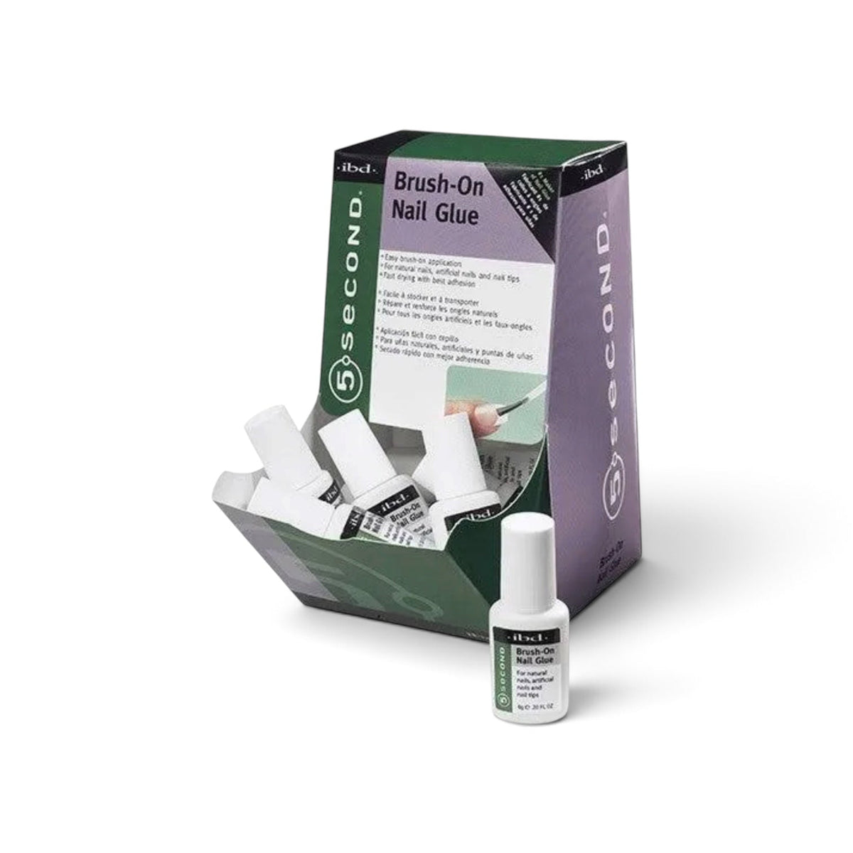 1 pc Brush-on nail glue -IBD - JTessentials