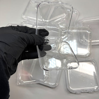 1 pc - Clear Plastic Storage Box for Press - On Nails – Durable & Compact Organizer - JTessentials