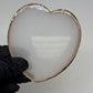 1 pc Heart - Shaped Glass Nail Art Palette - JTessentials