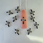 10 pcs Black Cross Nail Charms – Premium Gothic Nail Art Decorations - JTessentials
