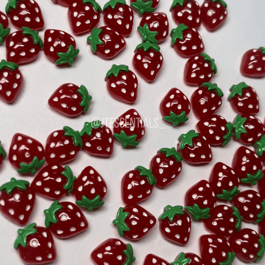 10 pcs Fresita Roja Nail charm - JTessentials