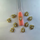 10 pcs LUX heart - Gold - JTessentials