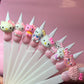 10 pcs MIX - 06 HELLO K nail charms - JTessentials