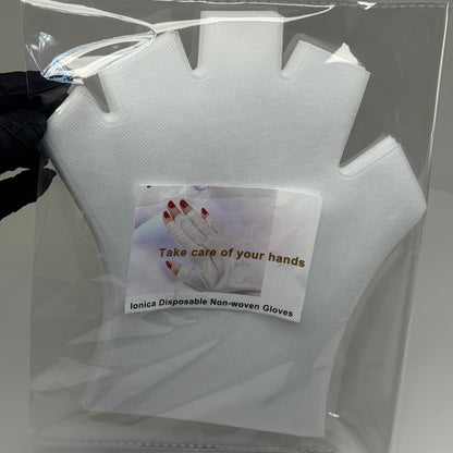 10 Pcs Non - Woven Disposable Gloves – Soft, Hygienic Hand Protection for Nail Services & Spa Use - JTessentials