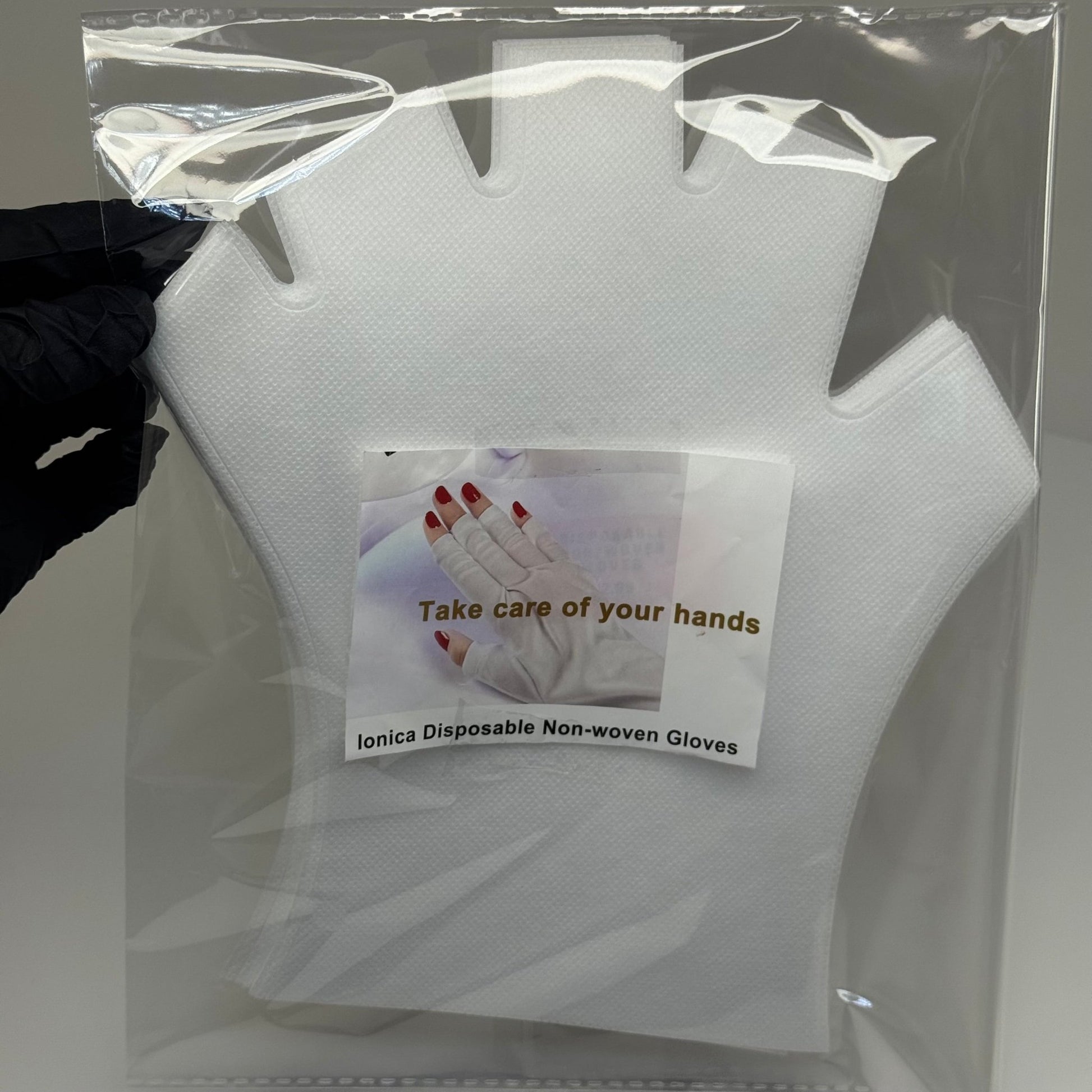 10 Pcs Non - Woven Disposable Gloves – Soft, Hygienic Hand Protection for Nail Services & Spa Use - JTessentials