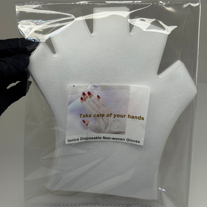 10 Pcs Non - Woven Disposable Gloves – Soft, Hygienic Hand Protection for Nail Services & Spa Use - JTessentials