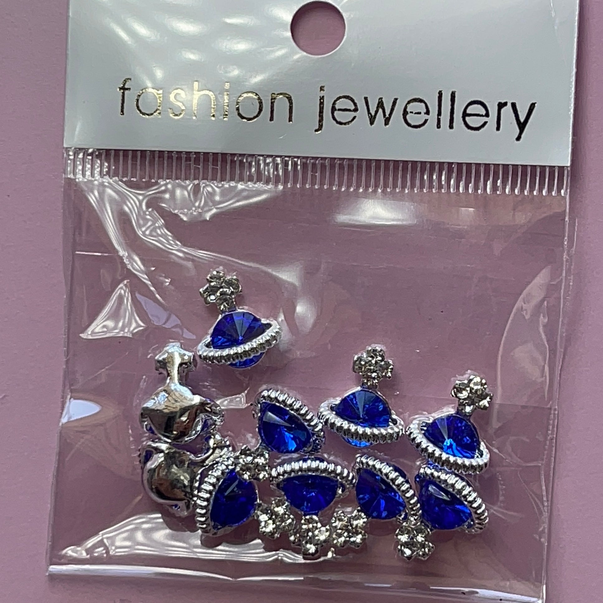 10 pcs Planet Charms•BLUE - JTessentials