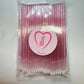 100 pcs Disposable Swabs Pink - JTessentials