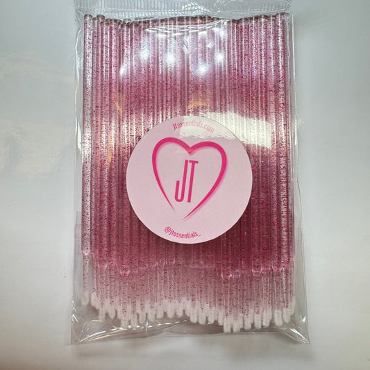 100 pcs Disposable Swabs Pink - JTessentials